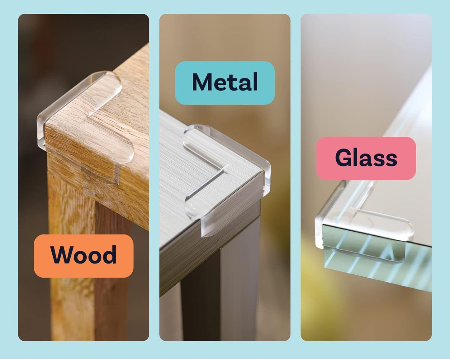 4 x Protections Coin Meuble