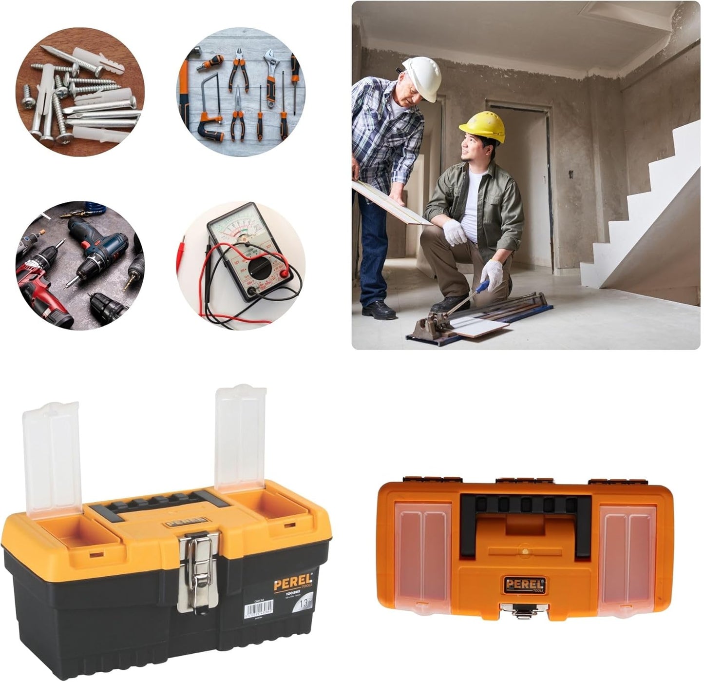 Caisses à outils 13 pouces