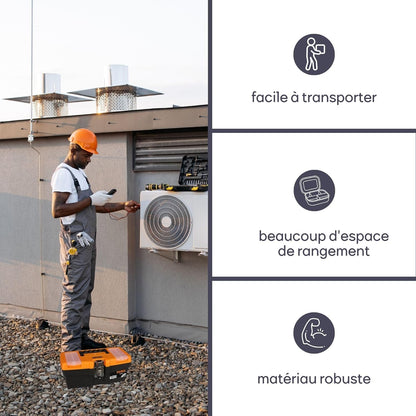 Caisses à outils 13 pouces